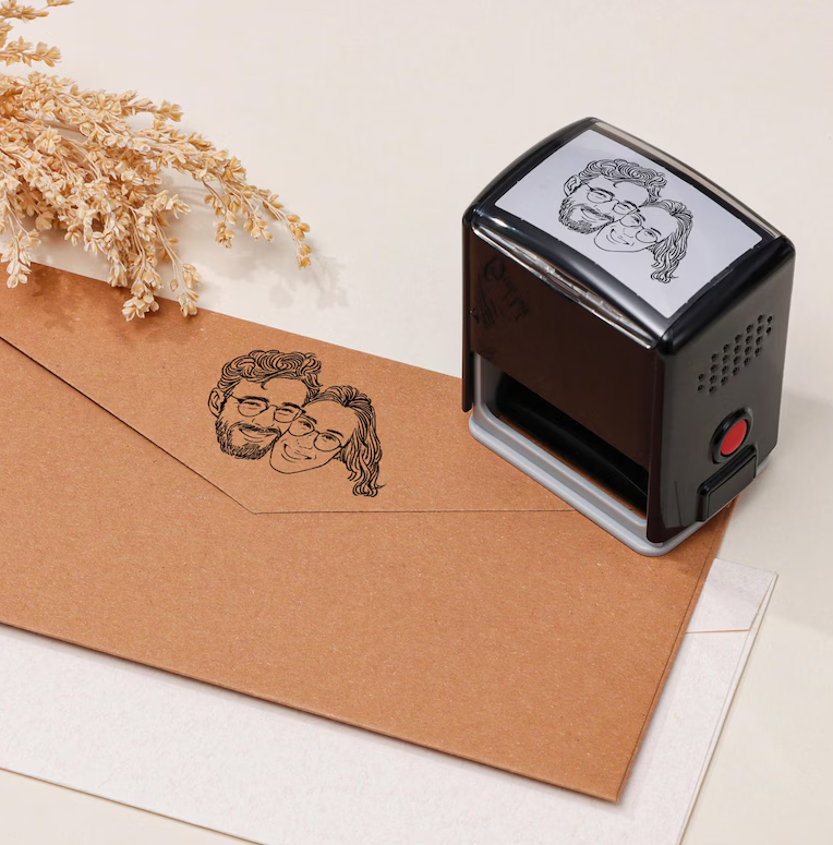 Custom Portrait Stamp From Photo By StampMyMark®