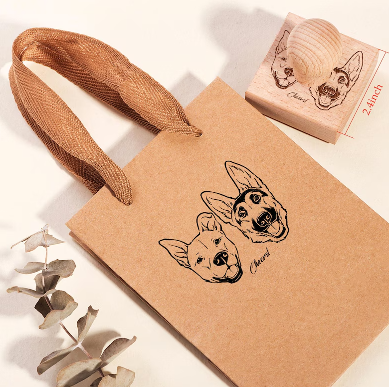 Custom Portrait Stamp From Photo By StampMyMark®