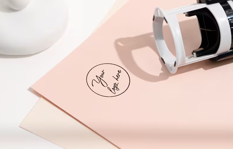 Custom Logo Stamp By StampMyMark®